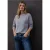 Street One Dames Shirt met structuur, tweekleurig in Blauw