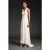 LK Bennett Colette Cream Maxi Dress Cream