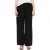 s.Oliver – female – Lichtgewicht broek met wijde pijpen en elastische tailleband