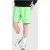 Abc. Faux Leather Work Shorts Green