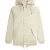 Fred Perry Light Oyster Korte Gewatteerde Parka-jas