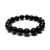 Luxenter 925 Sterling zilveren armband met gerhodineerde Onyx – Onyx