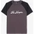 The Kooples Short-sleeved Raglan T-shirt W Felt Patch Black Washed