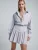 BWLDR Blouse ‘Kate’  lichtgrijs / wit