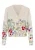 Dea Kudibal Gebreid vest ‘Malinasdea’  beige / gemengde kleuren