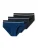 SCHIESSER Slip  donkerblauw / zwart / wit