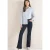 Cecil Dames Gestreepte blouse in Blauw