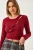 Geweven Geribbelde Cropped Top met Uitsnijdetails