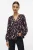 VERO MODA blouse donkerrood