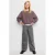 Mango Kids wide leg jeans met sterren – grijs
