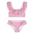 Tumble ’n Dry bikini met ruches roze