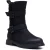 Hush Puppies Celine Gespschoen Leer Dames ZWARTE Boots