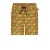 Just Beach zwemshort Poolday geel/groen/oranje