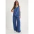 V-hals Katoenen Blouse-Broek Twee-delige Set
