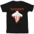 Disney Heren Big Hero 6 Baymax San Fransokyo Hart T-Shirt (Zwart)