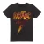 AC/DC Heren Fire Bolt T-Shirt (Zwart)
