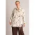 Yest Curve blouse Plus Size met ceintuur en print – meerkleurig