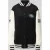 Karo Kauer Collegejack met label- en motiefstitchings