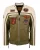 Top Gun leren jas TGJ1005