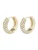 DKNY Oorbellen  goud / transparant