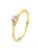 Hey Happiness Ring ‘Slim Trio’  goud