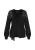 usha BLACK LABEL Gebreid vest  zwart