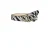 ONLY CARMAKOMA riem CARRASMI met zebraprint zwart/wit