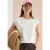 Shirt met ronde hals en Wording Artwork