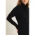 Expresso midi jurk gebreid zwart