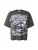 ADIDAS ORIGINALS Shirt ‘GRUNGE’  lichtblauw / zwart / wit