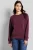 Bugatti Damen Sweatshirt van rekbare modalstof