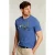 River Woods Normal Fit Basic T-shirt Wallstreet Mel Blue