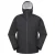 Mountain Warehouse Waterdichte Verpakbare Jas Heren Hill (Zwart)