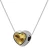 Halsketting Heart met Swarovski-kristallen