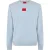 Hugo Heren Diragol Sweatshirt met ronde hals (Lichtblauw)