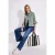 Street One Dames Denim jack met borstzakken in Grijs