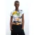 Desigual top met print – wit