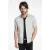 John Varvatos Loren Slim Fit Ss Sport Shirt Steel Blue