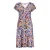 Geisha zomerjurk blauw