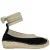 Shabbies Amsterdam espadrilles zwart