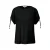 T-shirt met vlamdraadstructuur en plooien dames s.Oliver