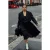 Trendyol Curve Dames Zwart Effen Lang Regular fit Grote maten Blazers