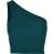 Urban Classics Dames asymmetrisch gesneden top