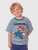 TWO SOON Shirt ‘Mario’  blauw / geel / rood / wit