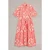White Stuff Chelsea Shirt Dress Coral Print
