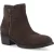 Hush Puppies Ingrid Suède Dames Chocolade Hakken Enkelbooties