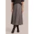 G-maxx A-lijn midi rok – taupe