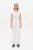 Blouse met korte mouwen Feminine Pure White