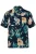JP1880 Overhemd  navy / azuur / lichtgroen / abrikoos