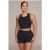 Gold’s Gym Laura – Women’s Cropped Sleeveless Top Black